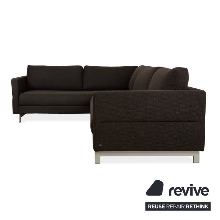 Rolf Benz Vida Stoff Ecksofa Braun Sofa Couch
