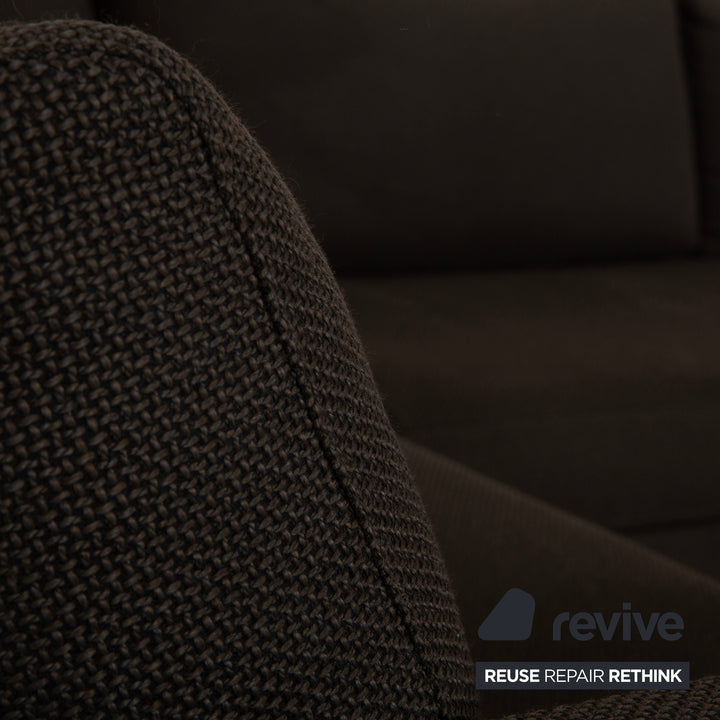 Rolf Benz Vida Stoff Ecksofa Braun Sofa Couch