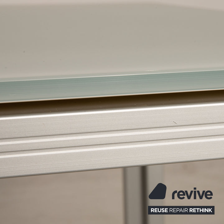 Ronald Schmitt 575 glass table silver dining table function