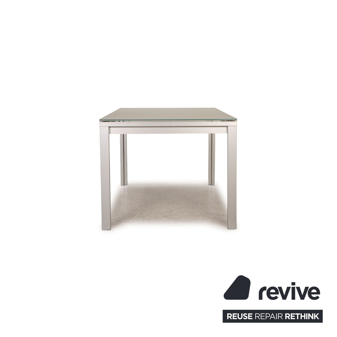 Ronald Schmitt 575 glass table silver dining table function