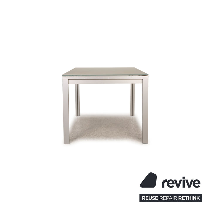 Ronald Schmitt 575 glass table silver dining table function