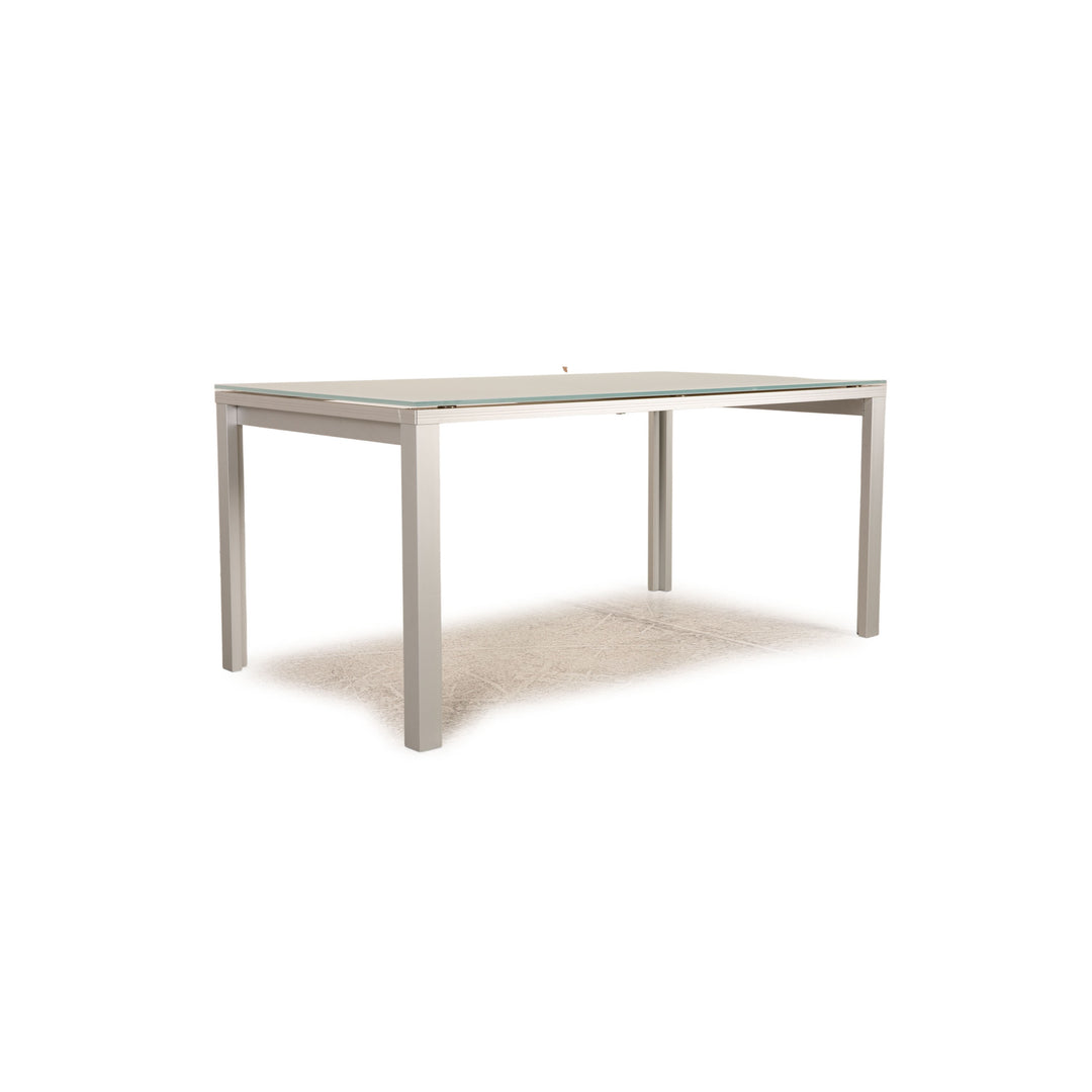 Ronald Schmitt 575 glass table silver dining table function