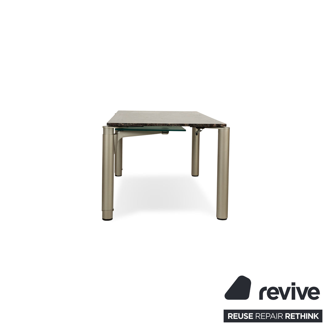 Ronald Schmitt 801E Stone Dining Table Grey Extendable 155-265 x 90 x 75 cm