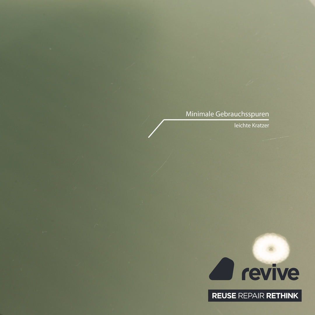 Ronald Schmitt K / G 750 / E Glass Dining Table Silver Pull-out Function