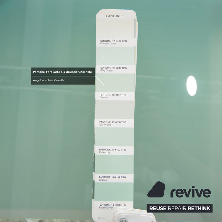 Ronald Schmitt K5000 Glas Esstisch Silber Chrom manuelle Funktion