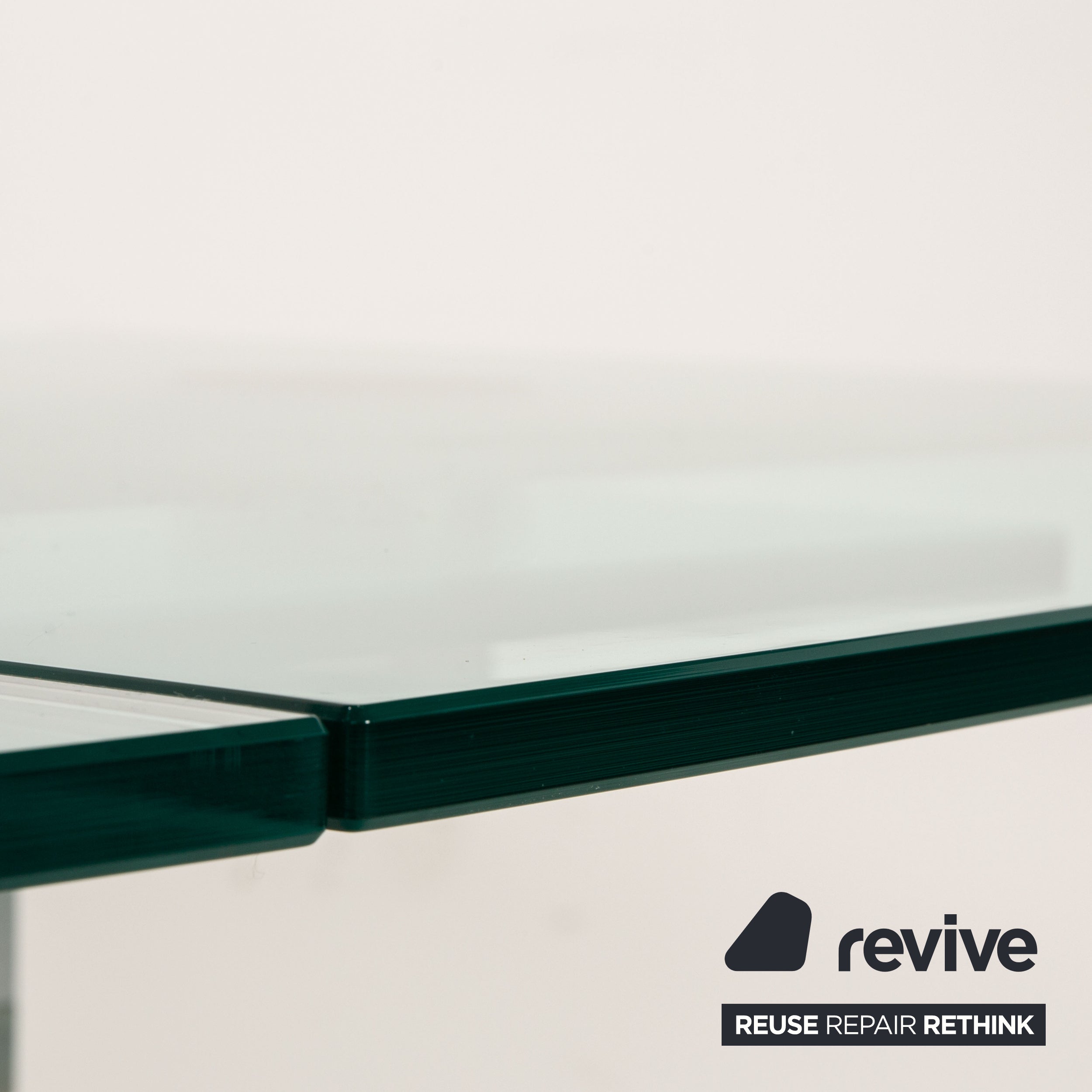 Ronald Schmitt K5000/E Glass Tisch Silber Esstisch Funktion