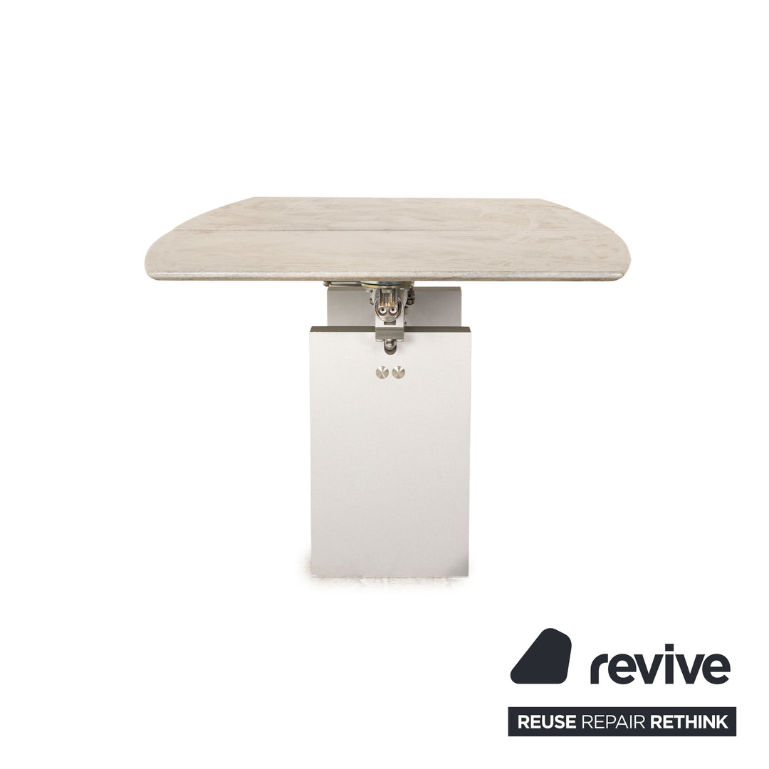 Ronald Schmitt marble dining table gray 170/231 x 74 x 105cm extendable function