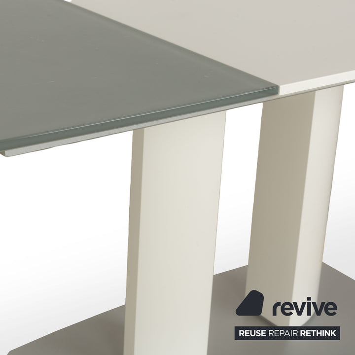 Ronald Schmitt P2623 Wood Glass Dining Table Grey Extendable 170-260 x 95 x 75 cm