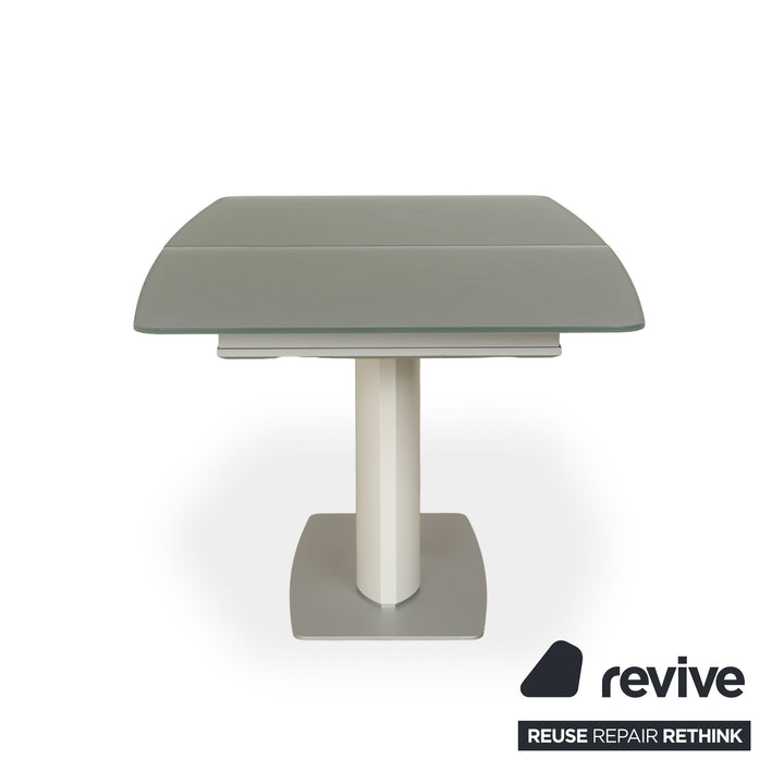 Ronald Schmitt P2623 Wood Glass Dining Table Grey Extendable 170-260 x 95 x 75 cm