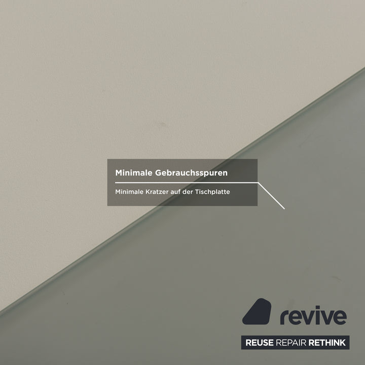 Ronald Schmitt P2623 Wood Glass Dining Table Grey Extendable 170-260 x 95 x 75 cm