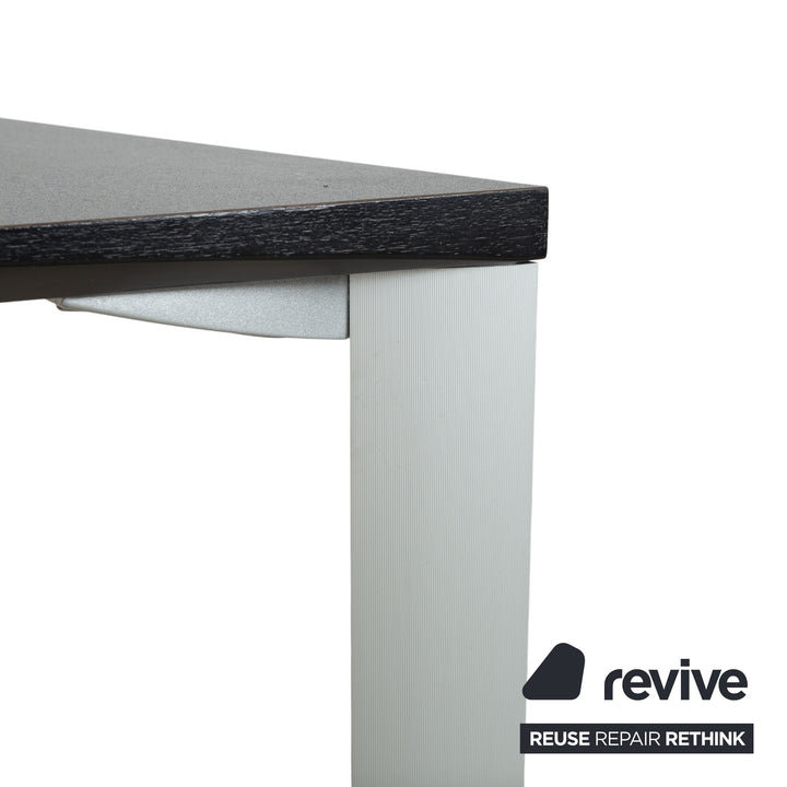 Table à manger Rosenthal Gris foncé Anthracite Gris Argent 140 x 90 cm