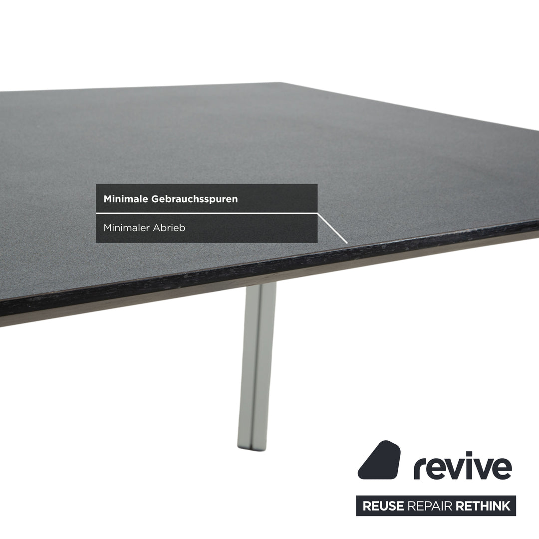 Table à manger Rosenthal Gris foncé Anthracite Gris Argent 140 x 90 cm