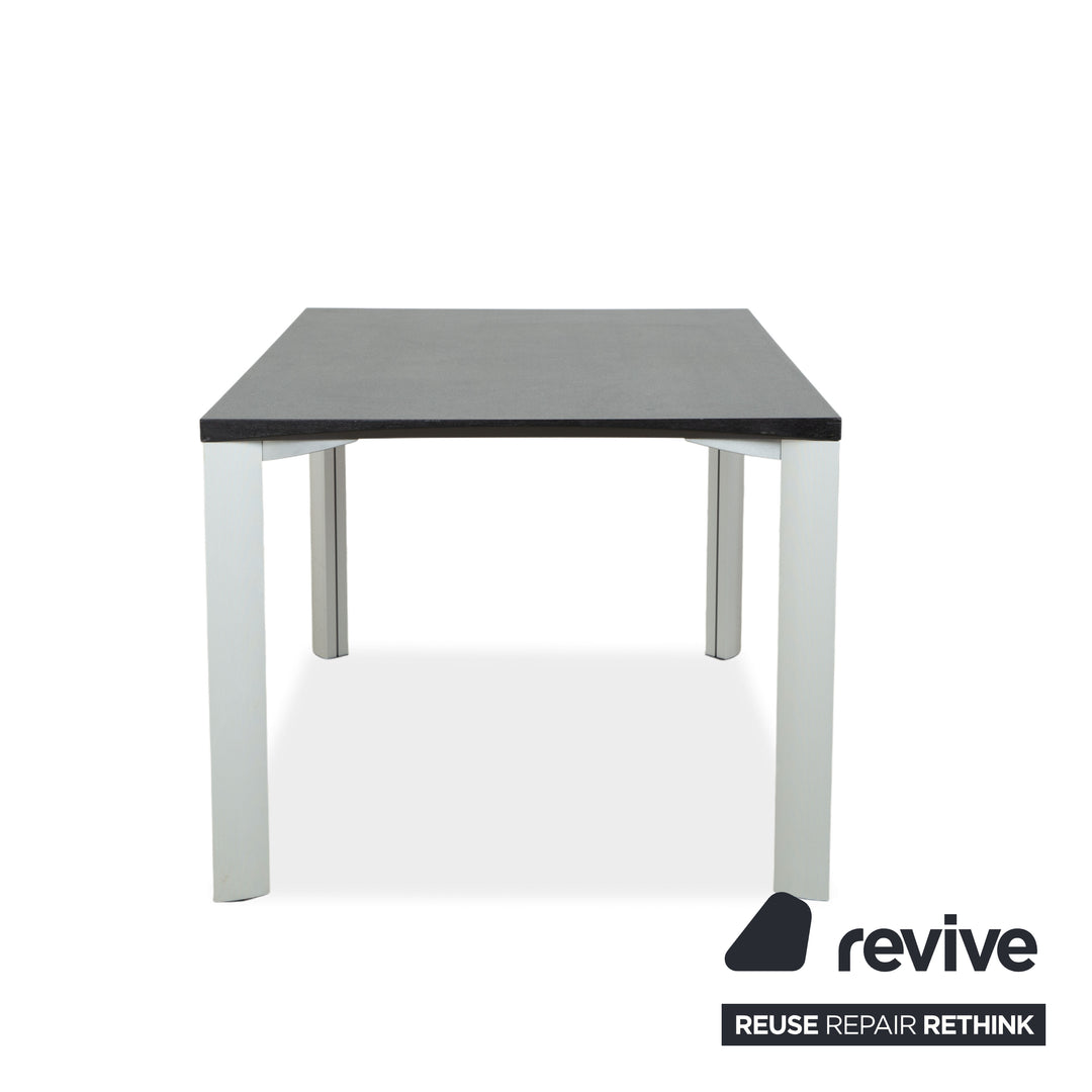 Table à manger Rosenthal Gris foncé Anthracite Gris Argent 140 x 90 cm