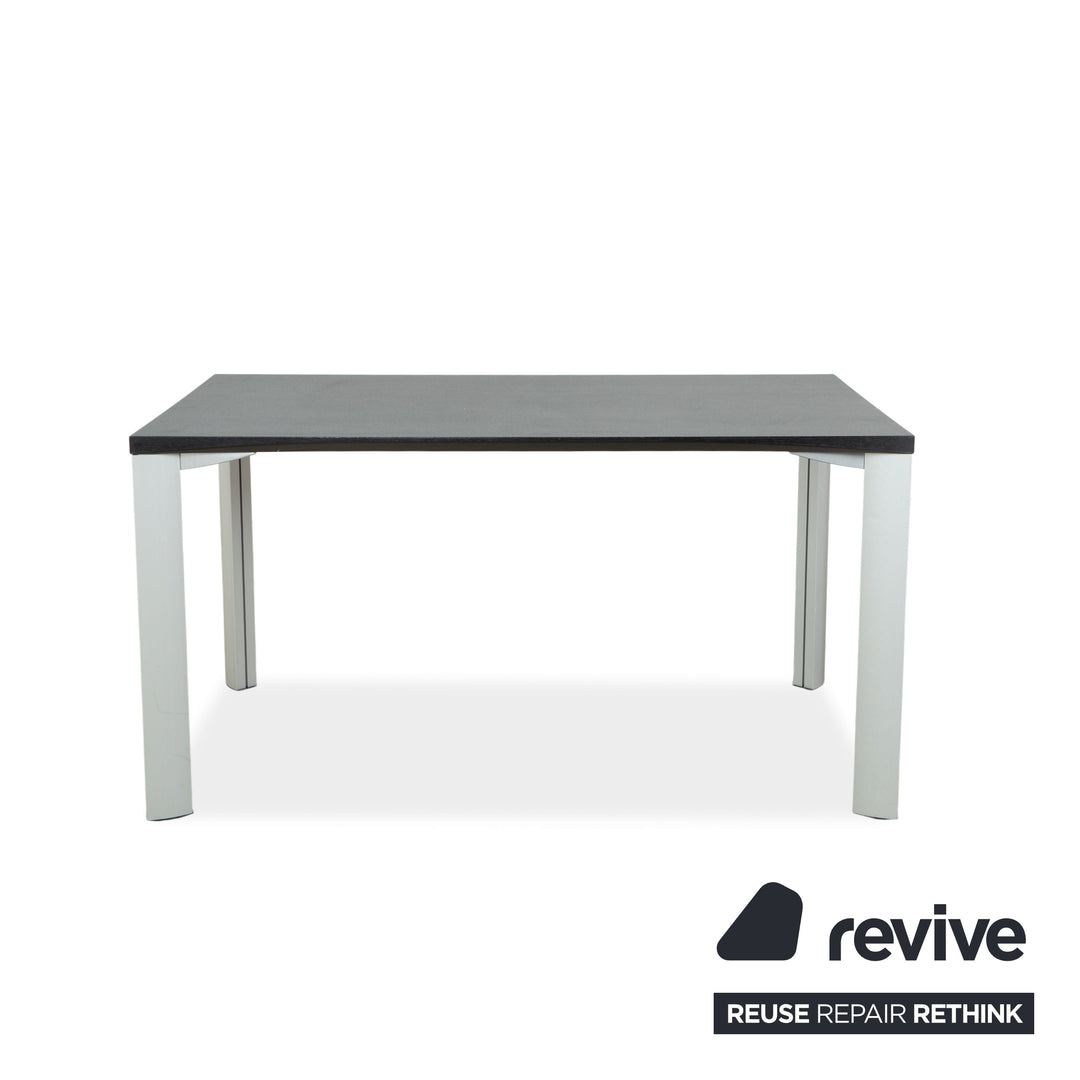 Table à manger Rosenthal Gris foncé Anthracite Gris Argent 140 x 90 cm