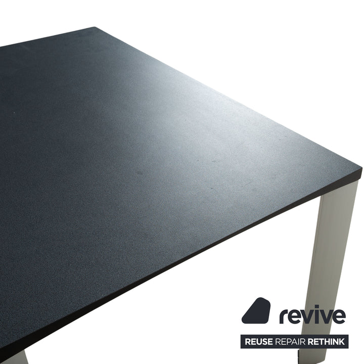 Table à manger Rosenthal Gris foncé Anthracite Gris Argent 140 x 90 cm