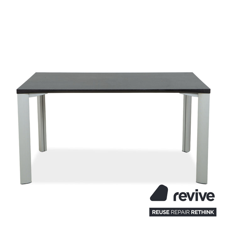 Table à manger Rosenthal Gris foncé Anthracite Gris Argent 140 x 90 cm