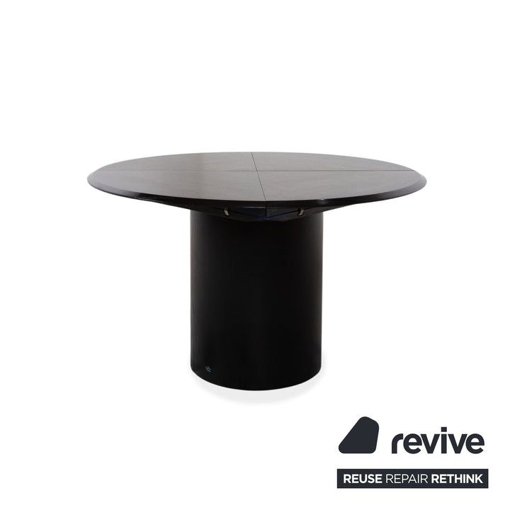 Rosenthal Quadrondo Holz Esstisch Schwarz Blau manuelle Funktion Esszimmer