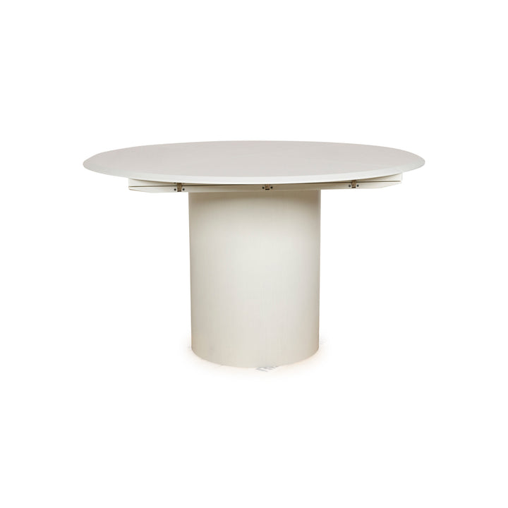 Rosenthal Quadrondo wooden dining table white extendable