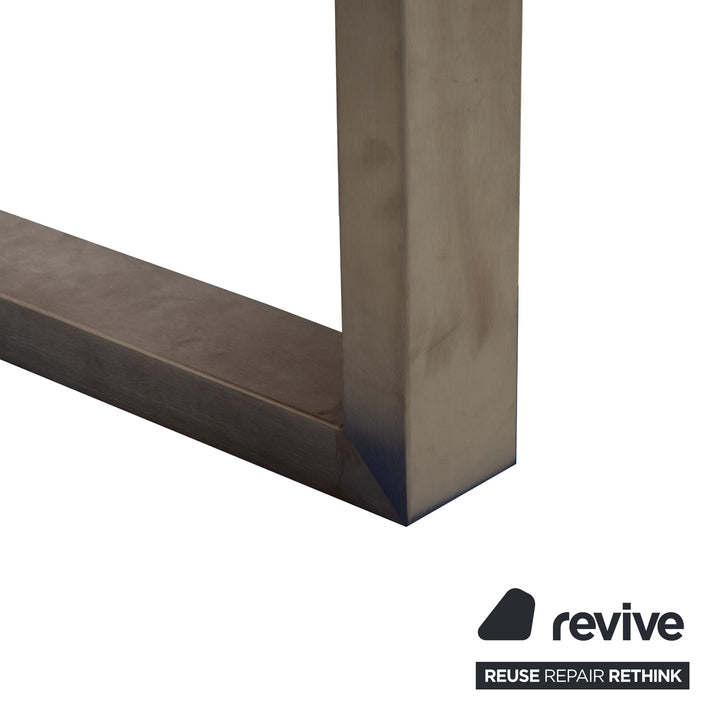 Rott Woodart Solid Wood Dining Table Brown Walnut 240 x 100 cm