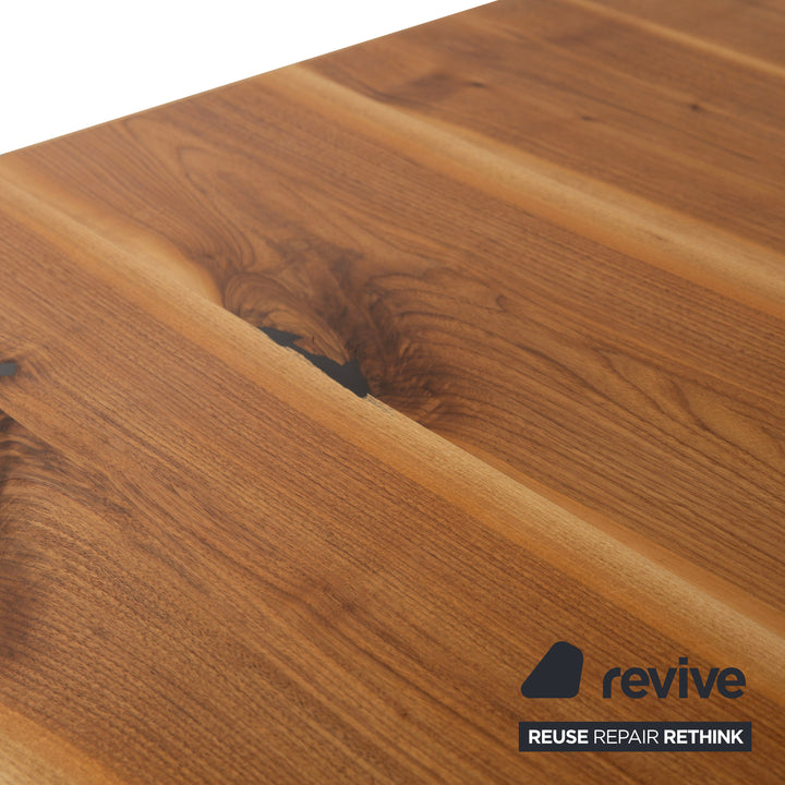 Rott Woodart Solid Wood Dining Table Brown Black 240 x 100 cm