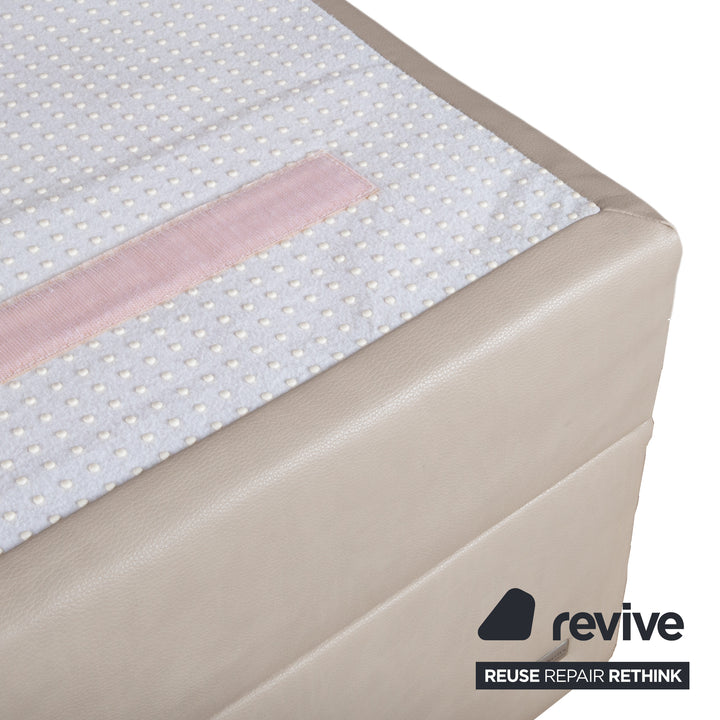 RUF Veronesse QLX Leather Bed Beige Cream Sand