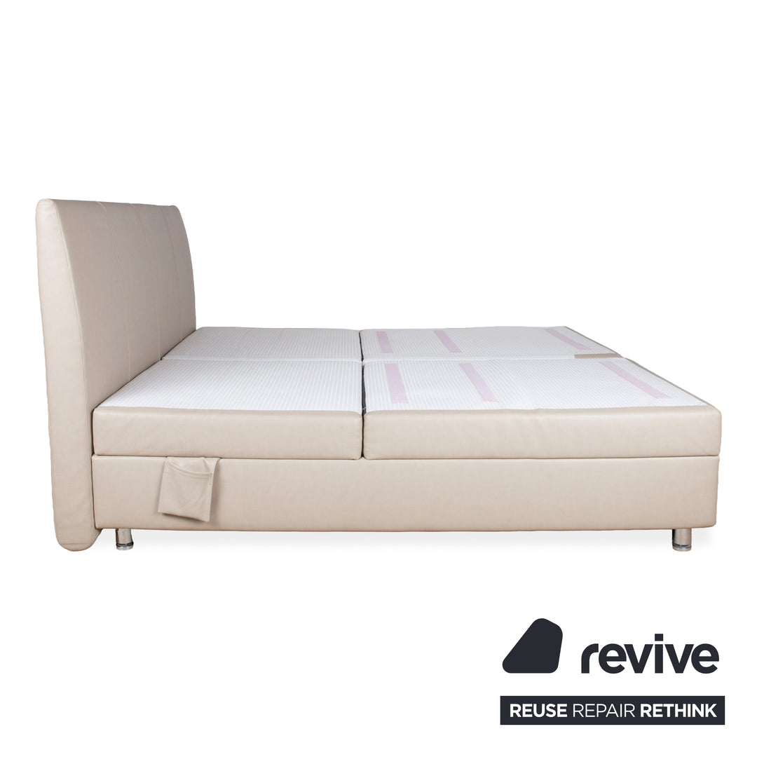 RUF Veronesse QLX Leather Bed Beige Cream Sand