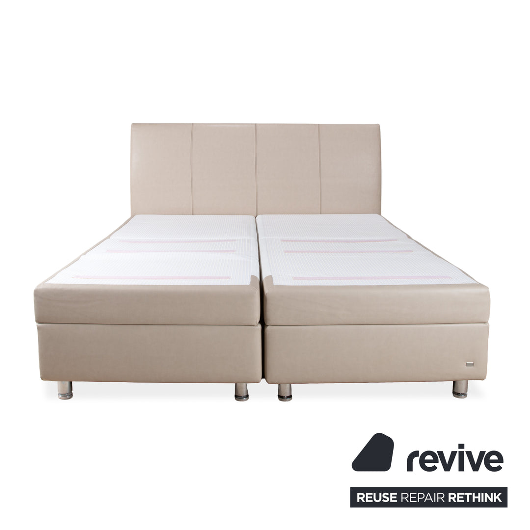 RUF Veronesse QLX Leather Bed Beige Cream Sand