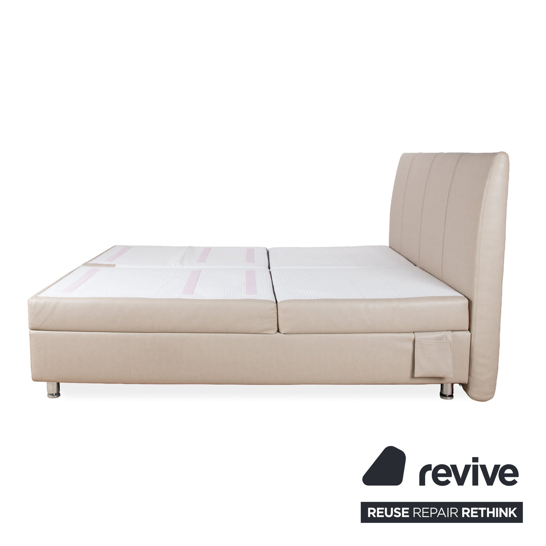 RUF Veronesse QLX Leather Bed Beige Cream Sand