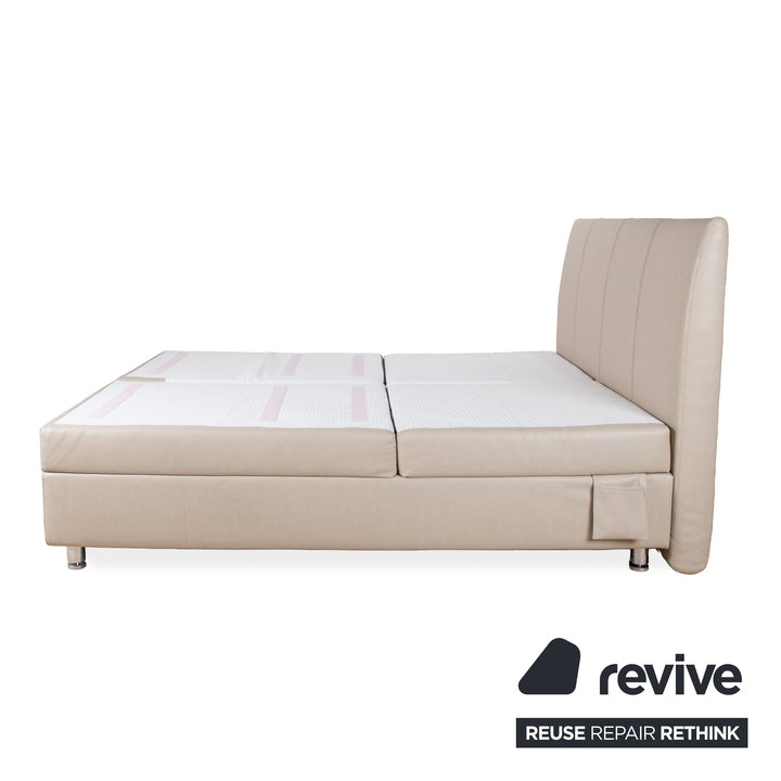 RUF Veronesse QLX Leather Bed Beige Cream Sand