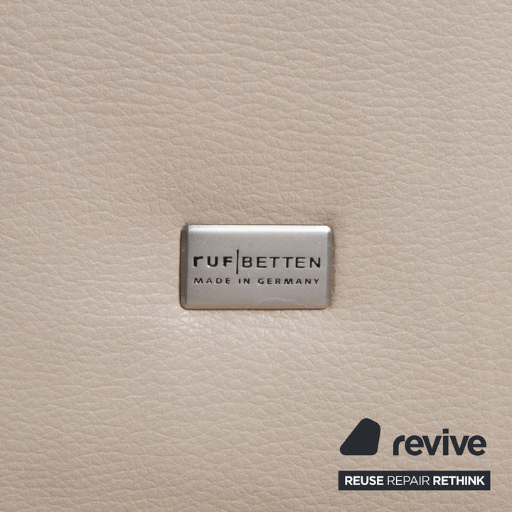 RUF Veronesse QLX Leather Bed Beige Cream Sand