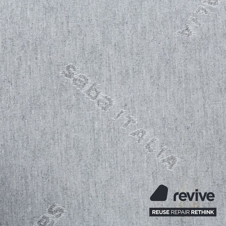 Saba Italia leather armchair brown light brown beige