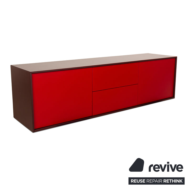 San Giacomo Wood Sideboard Red