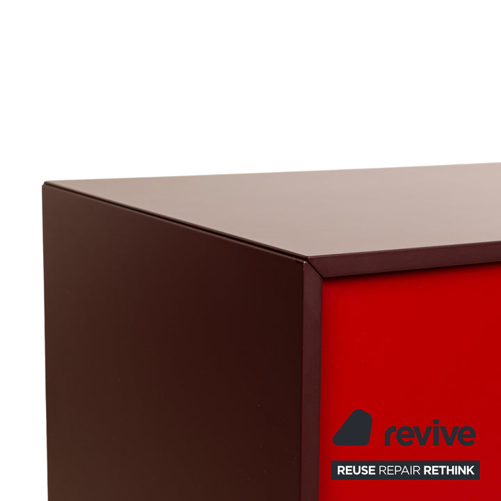 San Giacomo Wood Sideboard Red