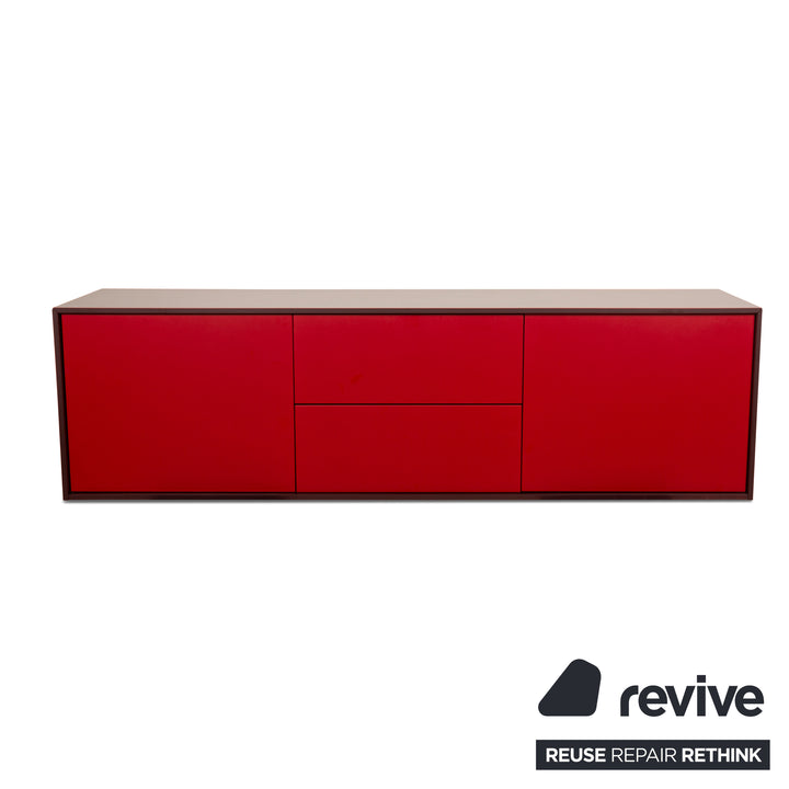 San Giacomo Wood Sideboard Red