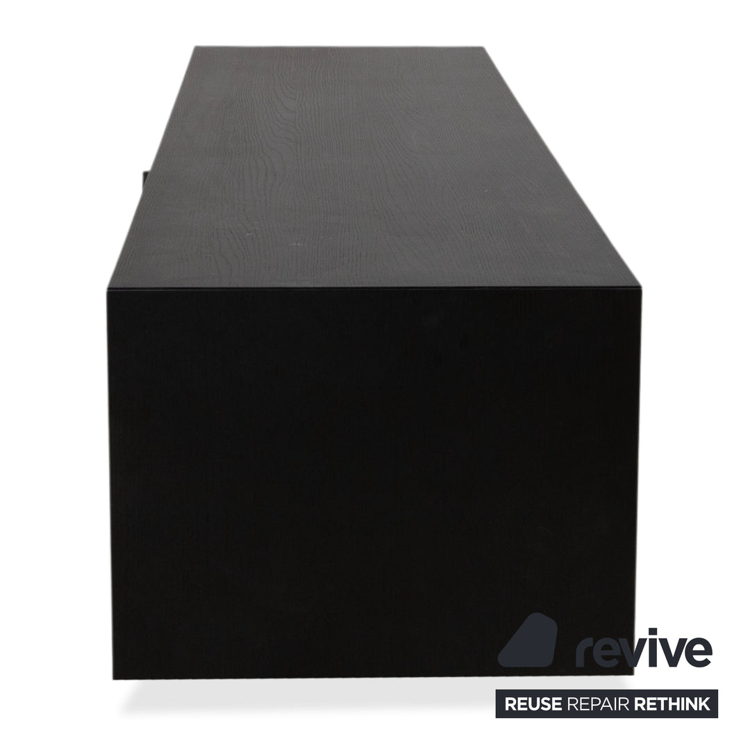 San Giacomo Lampo Holz Sideboard Schwarz Braun Petrol Grün Lowboard