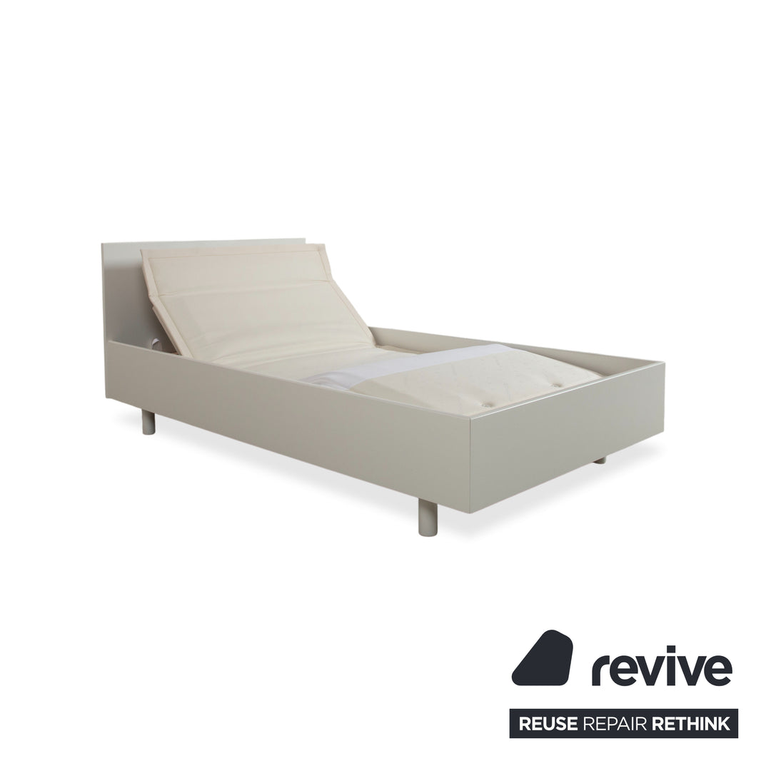 Schramm Gala28 Holz Bett Weiß Schlafzimmer 120 x 210 cm elektrische Funktion
