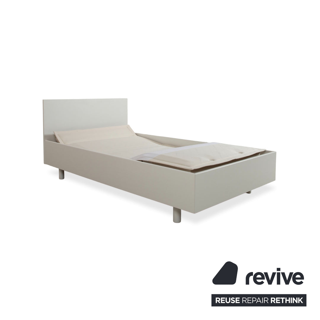 Schramm Gala28 Holz Bett Weiß Schlafzimmer 120 x 210 cm elektrische Funktion