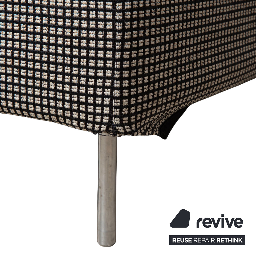 SCHRAMM Stoff Bett Grau elektrische Funktion Schlafzimmer