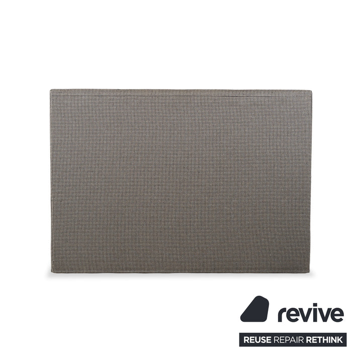 SCHRAMM Stoff Bett Grau elektrische Funktion Schlafzimmer