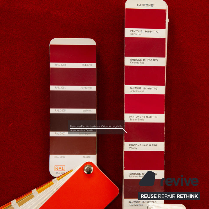 SEDDA Vista fabric stool red