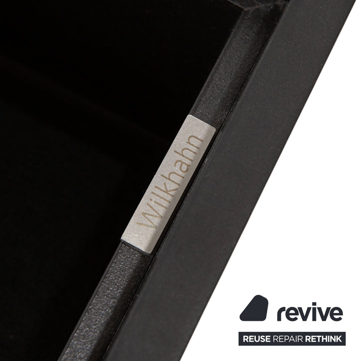 Set Wilkhahn Holz Sideboard Schwarz Anthrazit Kommode