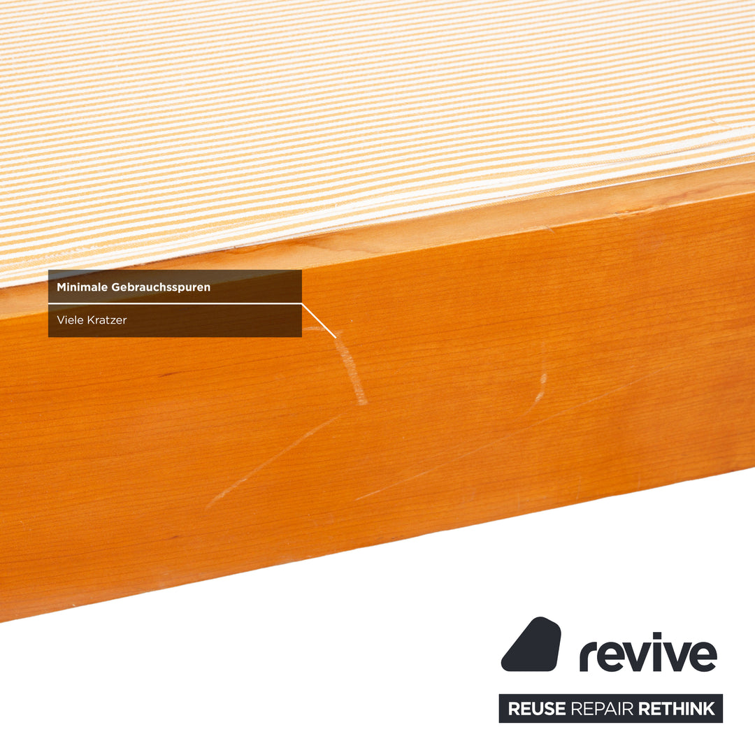 Lit à sommier Simmons 180x200cm Beige Gris Marron Tête de lit Cadre en bois