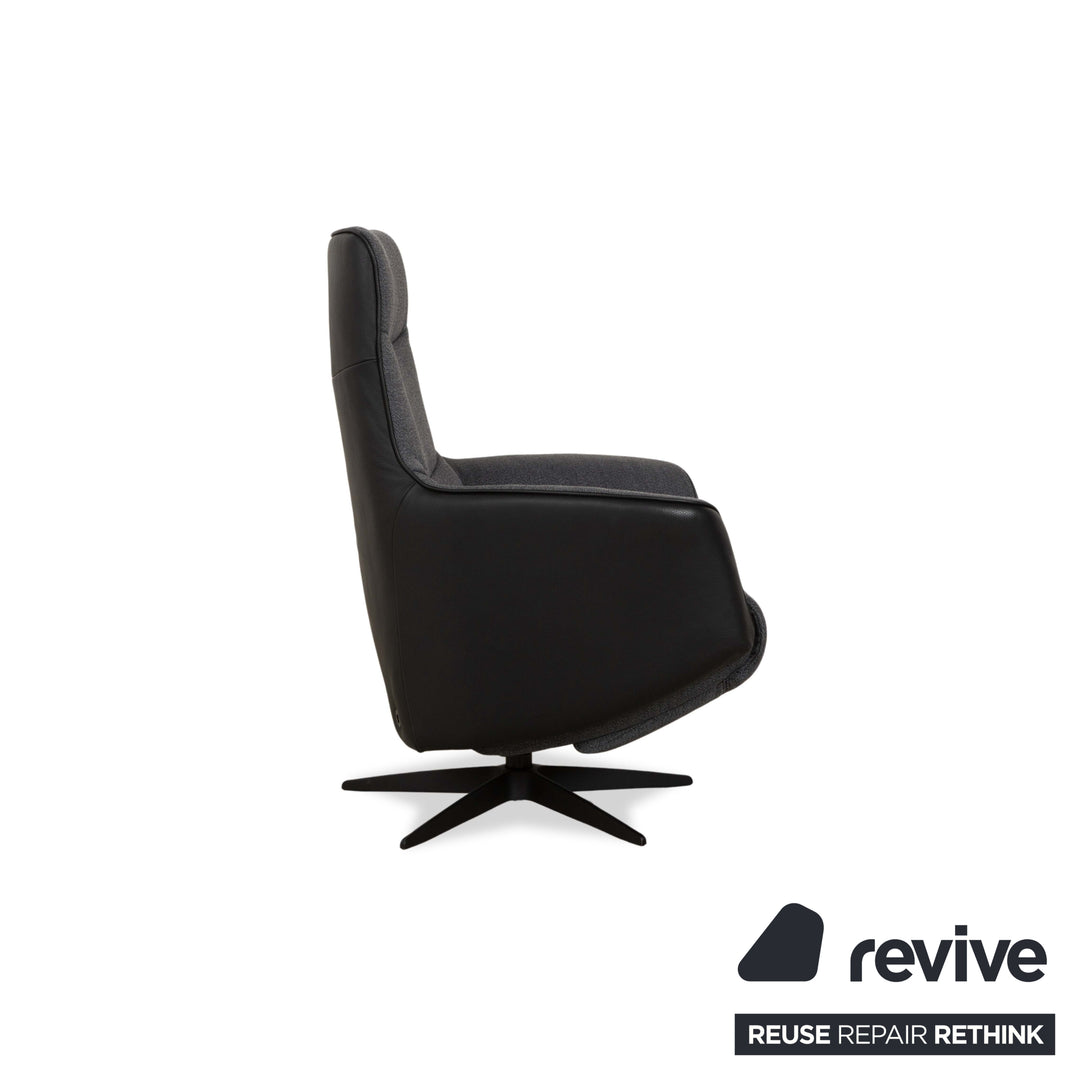 Sitting Vision TW 093 fauteuil de relaxation en tissu cuir gris électr. Fonction batterie