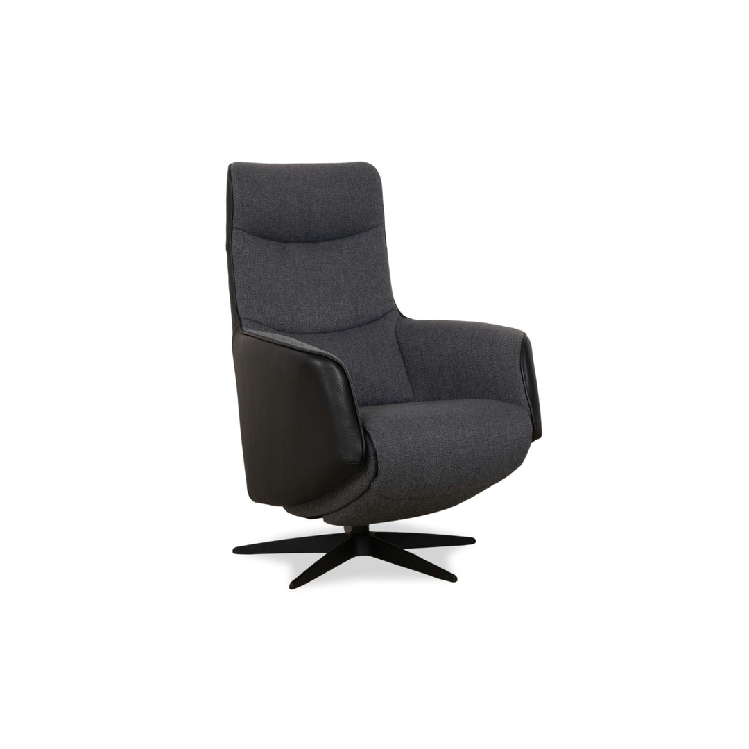 Sitting Vision TW 093 Stoff Relax-Sessel Leder Grau elektr. Funktion Akku