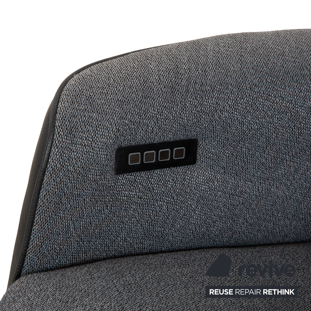 Sitting Vision TW 093 fauteuil de relaxation en tissu cuir gris électr. Fonction batterie