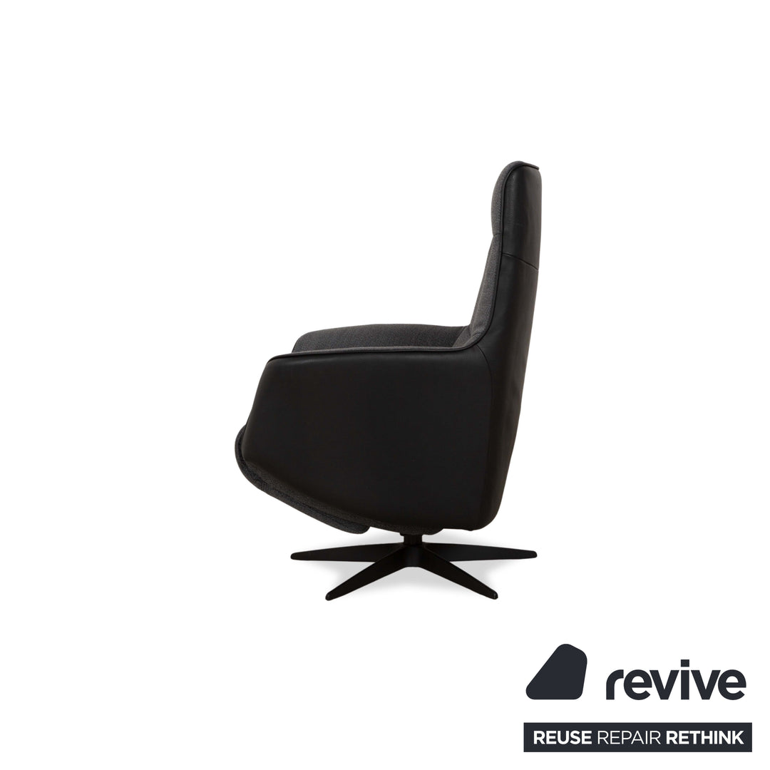 Sitting Vision TW 093 fauteuil de relaxation en tissu cuir gris électr. Fonction batterie