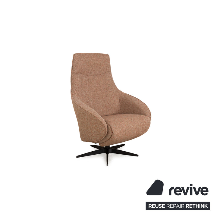 Sitting Vision Twice Fabric Armchair Brown Electric Function