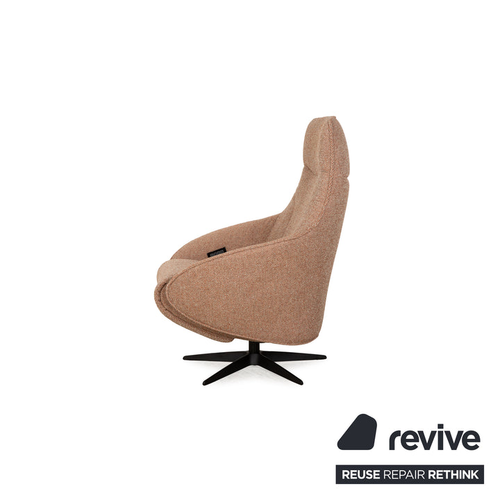 Sitting Vision Twice Fabric Armchair Brown Electric Function