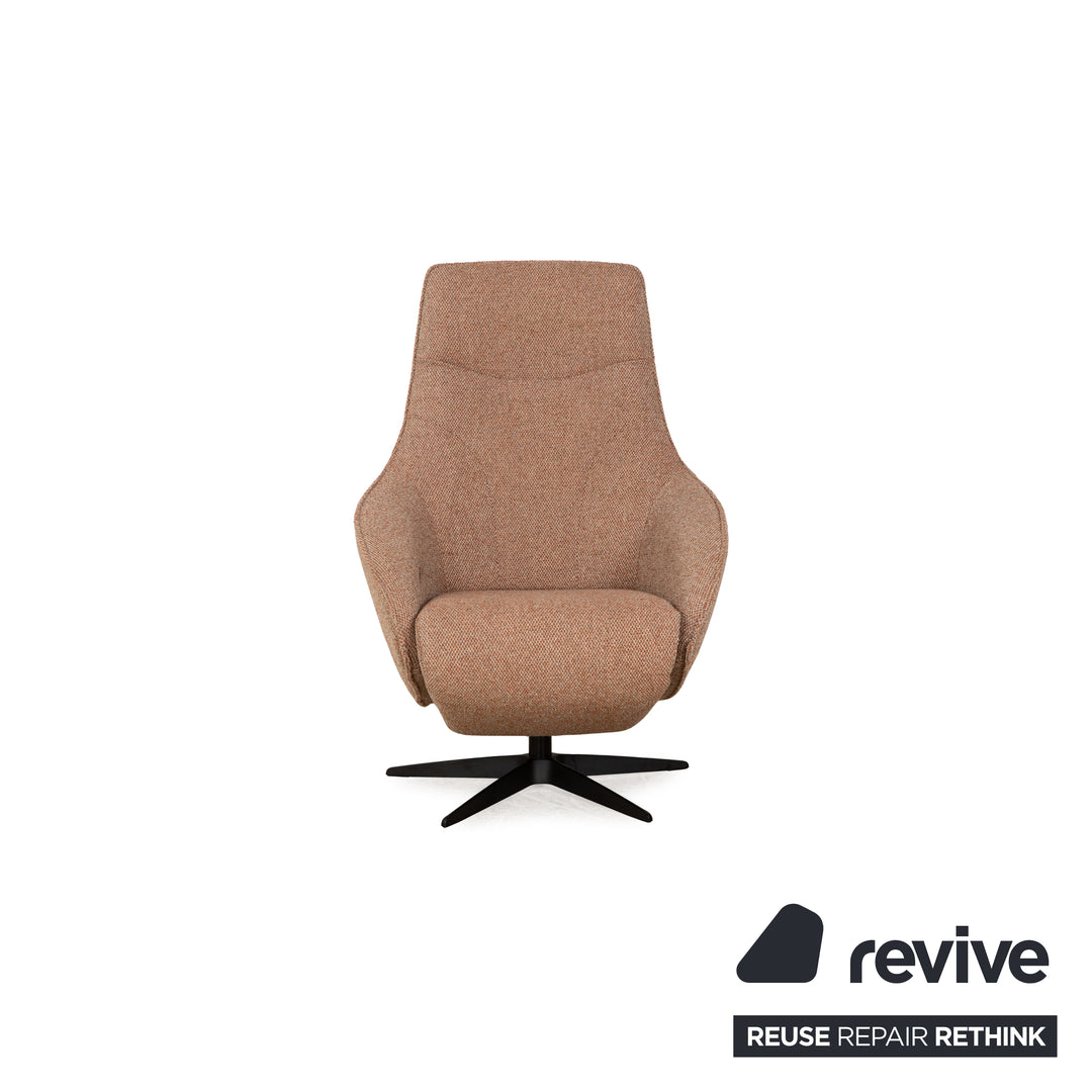 Sitting Vision Twice Fabric Armchair Brown Electric Function