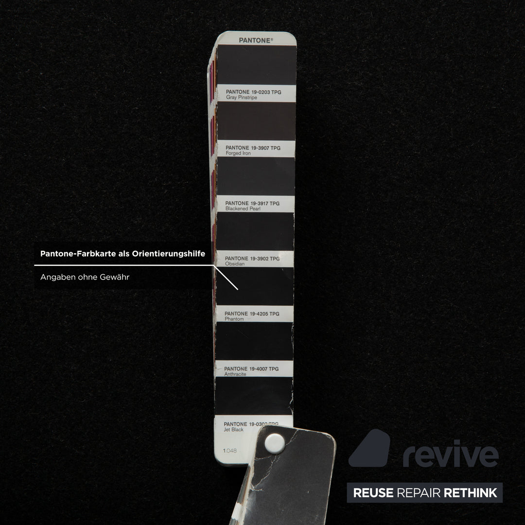 Fauteuil en tissu Softline BASKET gris foncé